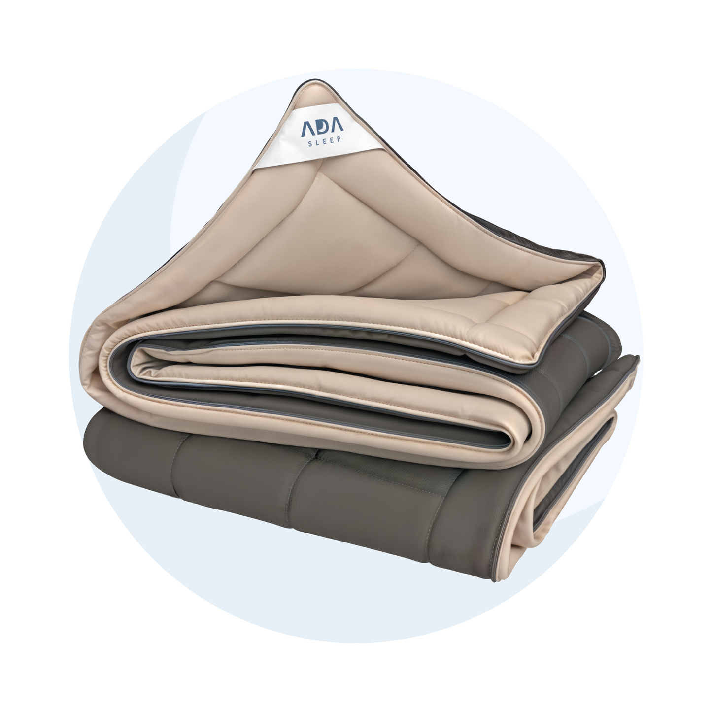 All Year Dekbed (bruin/beige)